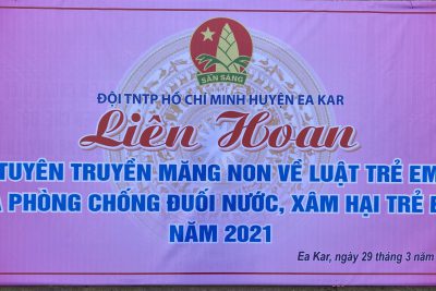 Tổ chức Liên hoan các đội tuyên truyền măng non về  Luật Trẻ em và phòng chống đuối nước, xâm hại trẻ em  năm 2021 Tổ chức Liên hoan các đội tuyên truyền măng non về  Luật Trẻ em và phòng chống đuối nước, xâm hại trẻ em  năm 2021